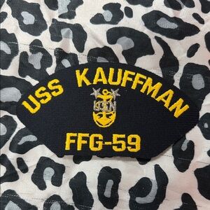 USS Kauffman FFG-59 embroidered naval Patch